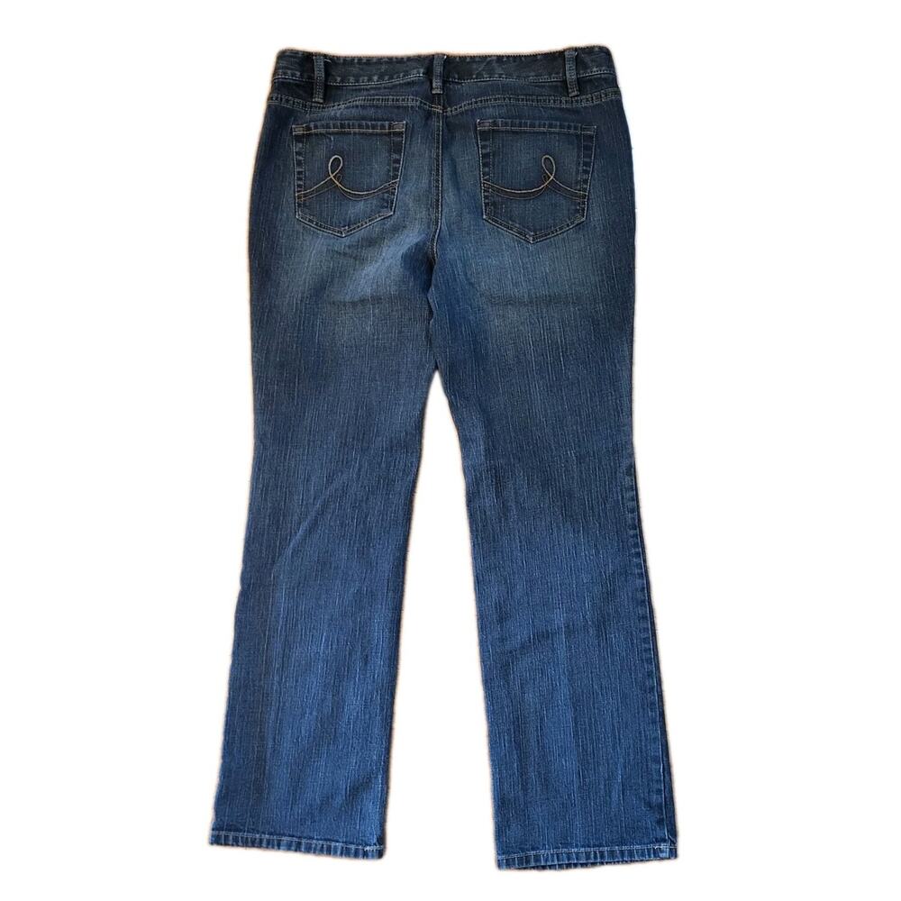 LOFT Original Boot Cut Denim Jeans Womens Size 12 - Picture 2 of 12